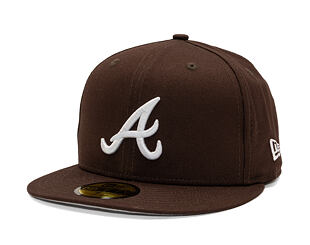 Kappe New Era - MLB Seasonal 59FIFTY - Atlanta Braves - Burnt Wood - Brown