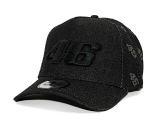 Kappe New Era - Valentino Rossi VR46 Denim 9FORTY Trucker - VR46 - Black