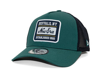 Kappe New Era - Branded Patch 9FORTY Trucker - Pine Green