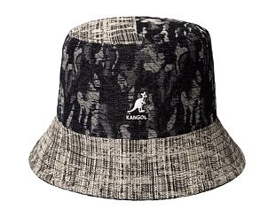 Hut Kangol - TRENDS PACK - Denim Mashup Bucket - Black Topstitch