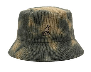 Hut Kangol - Tie Dye Knit Bucket - Black/Natural