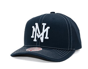 Kappe Mitchell & Ness  - Branded Baseline -Pro Crown Snapback - Navy