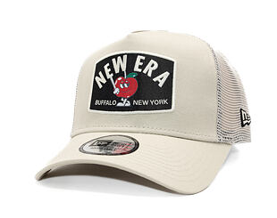 Kappe New Era - Branded Summer Patch 9FORTY A-Frame Trucker - Stone
