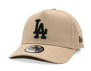 Kappe New Era - MLB Essential 9FORTY A-Frame - LA Dodgers - Camel / Black
