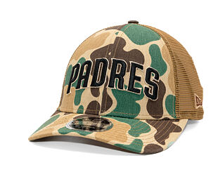 Kappe New Era - MLB Wordmark Camo 9FORTY M-CROWN - San Diego Padres - Wheat