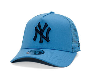Kinder Kappe New Era - MLB Essential 9FORTY A-Frame Trucker - NY Yankees - Blue / Ocean Blue