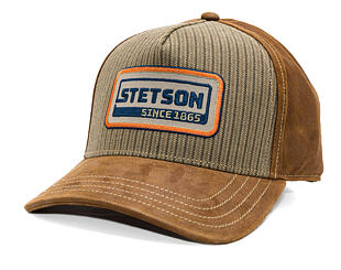 Kappe Stetson - Trucker Cap - Cotton Linen Stripe - 647
