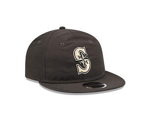 Kappe New Era - MLB Nylon Ripstop 9FIFTY Retro Crown - Seattle Mariners - Black