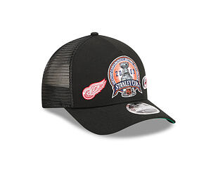 Kappe New Era - NHL AF 26 Champion VC 9FORTY M-CROWN - Detroit Red Wings - Black