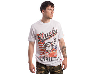 T-Shirt New Era - NHL US Edit - Anaheim Ducks - White