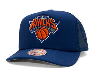 Kappe Mitchell & Ness - Evergreen Trucker - NBA - New York Knicks - Blue