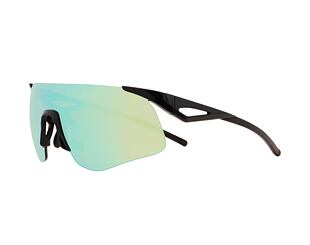 Sonnenbrille - Red Bull SPECT - MARK - Black/Smoke - Green Mirror