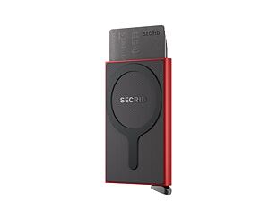 Kartenetui Secrid - Cardprotector Fluted for Magsafe Premium - Red