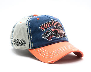 Kappe Von Dutch - Baseball - Embroidery - Orange / Navy