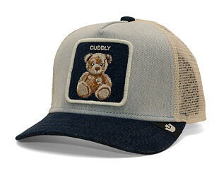 Kinder Kappe Goorin - Denim Cuddly Mini - Teddy Bear - Denim