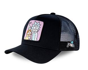 Kappe Capslab - Trucker Rick und Morty - Schwarz / Lila