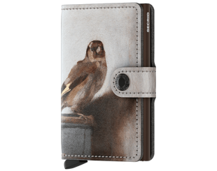 Geldbörse Secrid Miniwallet "Art Series" Carel Fabritius - The Goldfinch, 1654