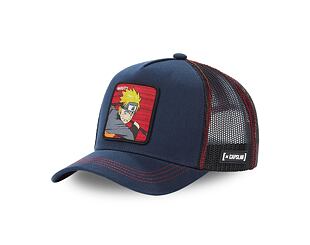 Kappe Capslab Naruto - Uzumaki Naruto v.3 Trucker Navy / Black