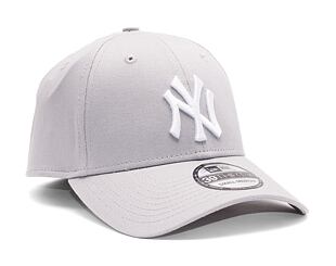Kappe New Era - MLB Essential 39THIRTY - NY Yankees - Grey / White