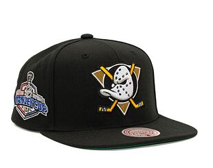 Kappe Mitchell & Ness NHL Top Spot Snapback Anaheim Ducks Black