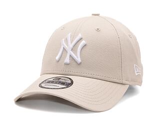 Kappe New Era - MLB Essential 9FORTY - NY Yankees - Stone / White
