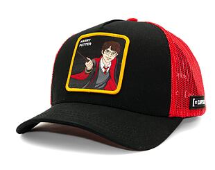 Kappe Capslab Harry Potter Trucker - Harry - Black / Red