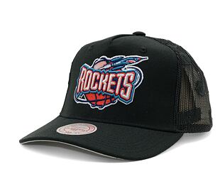 Kappe Mitchell & Ness - NBA Monogram Trucker Hwc Houston Rockets Black
