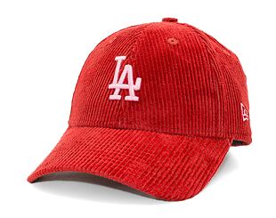 Damen Kappe New Era - 9FORTY Cord - LA Dodgers - Rust / Fondant Pink