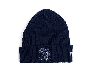 Mütze New Era - Knit Medium MLB Ws Patch Beanie - NY Yankees - Navy