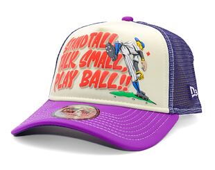 Kappe New Era - Baseball Graphic 9FORTY Trucker - Burgundy / Blue