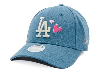 Damen Kappe New Era - MLB Denim Icon 9FORTY - LA Dodgers - Navy / White