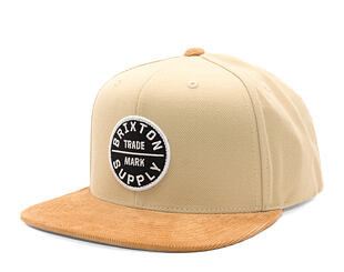 Kappe Brixton - Oath Iii Snapback - Sand/Light Brown Corduroy
