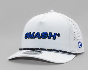 Basecap New Era - LIV Golf 9FORTY M-CROWN Perforated Rope - Smash - White