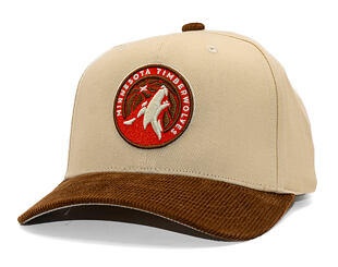 Kappe Mitchell & Ness - Tawny Pro Crown - Minnesota Timberwolves - Sand/Brown