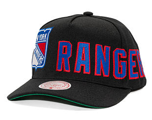 Kappe Mitchell & Ness - NHL Busted Pro - New York Rangers - Black