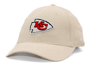 Kappe New Era - NFL Cord 9FORTY M-Crown - Kansas City Chiefs - Cream
