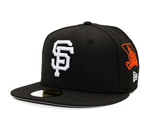 Kappe New Era - MLB "Image Drop" ALL OVER 59FIFTY - San Francisco Giants - Black