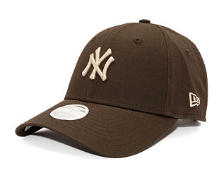 Damen Kappe New Era - MLB Womens Essential Midi Logo 9FORTY - NY Yankees - Brown