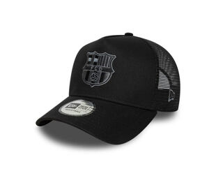 Kappe New Era - Tonal Logo FORTY A-Frame - Barcelona FC - Black