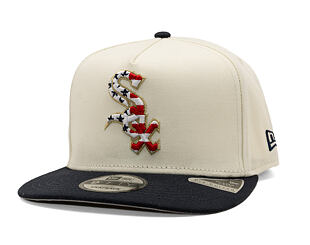 Kappe New Era - MLB "American Flag" 9FIFTY - Chicago White Sox - Chrome White