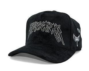 Kappe Reflection Luxury New Angel Cap - Black Silver Script