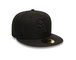Kappe New Era - MLB Black on Black 59FIFTY - Chicago White Sox - Black