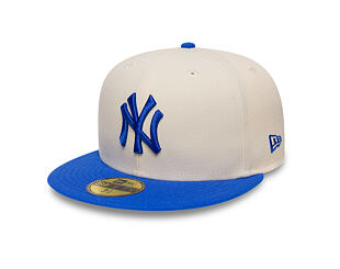Kappe New Era - MLB Essential 59FIFTY - NY Yankees - Cream / Blue