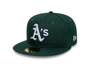 Kappe New Era - MLB League Essential 59FIFTY - Oakland Athletics - Green / White