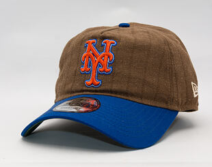 Kappe New Era × Three Looms - Chestnut Pinstripe 9TWENTY A-Frame - NY Mets