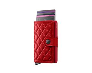 Geldbörse Secrid - Miniwallet Emboss Diamond Premium - Red