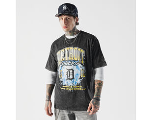 T-Shirt New Era - MLB Lifestyle Graphic Tee - Detroit Tigers - Black