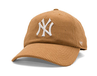 Kappe '47 Brand - MLB Thick Cord CLEAN UP - NY Yankees - Camel
