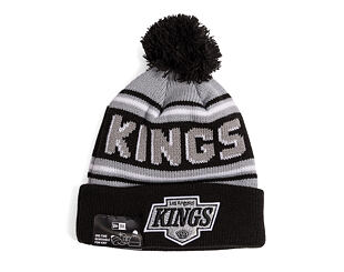 Mütze New Era - NHL Evergreen Wordmark Pom Medium Knit - LA Kings - Team Color
