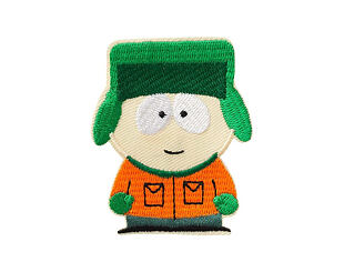 Bügelbild Monoquick - Southpark Kyle 6,6 x 5,9 cm